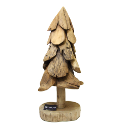 Choinka z drewna tekowego 62cm